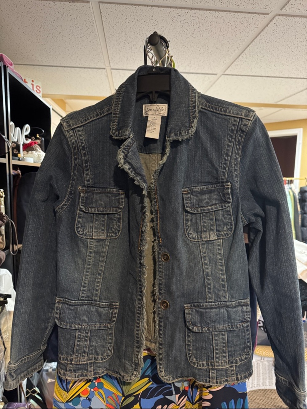 Live A Little Jean Jacket